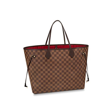 louis vuitton damier canvas neverfull.